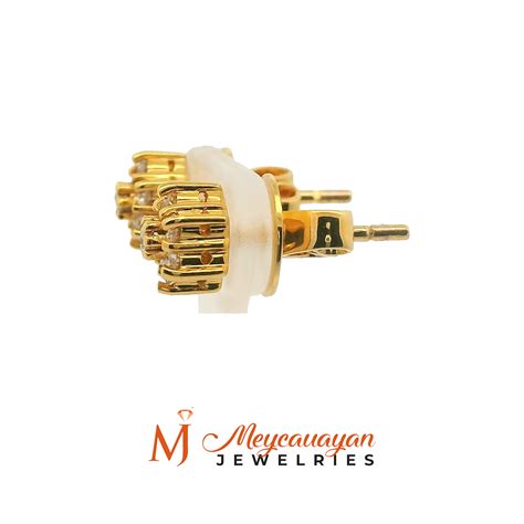 Rosita Gold Stud Earrings – Meycauayan Jewelries