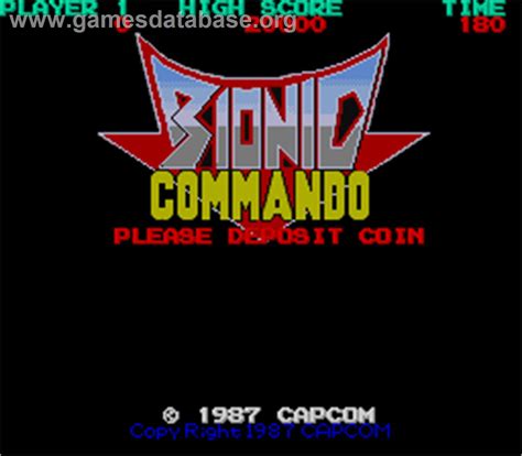 Image result for Bionic Commando 1987