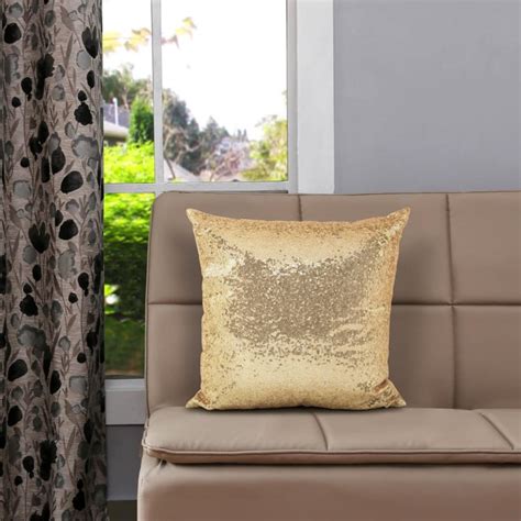 Buy Bling Merry Sparkle Sequinned Filled Cushion from Home Centre at ...