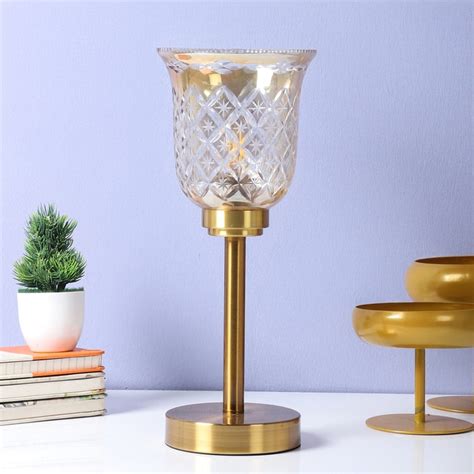Buy VEDAS Imperial Glass Table Lamp from Vedas at just INR 7998.0