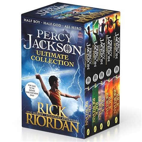 Buy RICK RIORDAN: PERCY JACKSON ULTIMATE COLLECTION – The Lightning ...