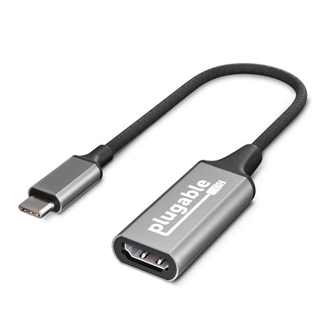 Buy Plugable USB C to HDMI 2.0 Adapter Compatible with 2018 iPad Pro ...