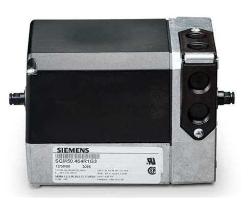 Siemens Valve Actuators - SQM40.265A20 Siemens Electric Actuator Trader ...