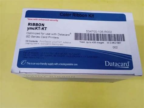 Printer Ribbon - Datacard 534700-001-R002 Color Ribbon (250 Images ...