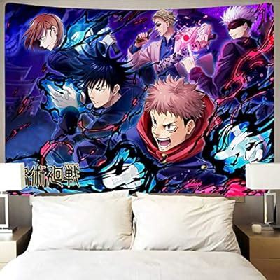 Timimo jujutsu kaisen Anime Tapestry - Gojou Poster India | Ubuy