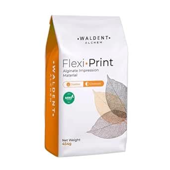 Waldent FlexiPrint Alginate Powder Impression Material | High Precision ...