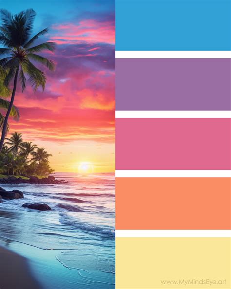 Sunset Color Palettes for Your Next Art Project