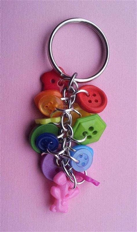 Image result for DIY Button Keychain