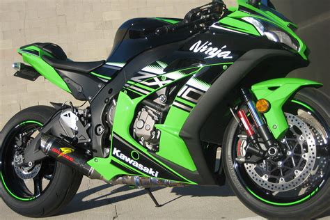 Graves Cat Eliminator Titanium Exhaust System for Kawasaki ZX-10R ...
