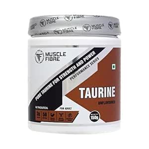 Muscle Fibre Performance Series Taurine Powder (Unflavoured, 150 g ...