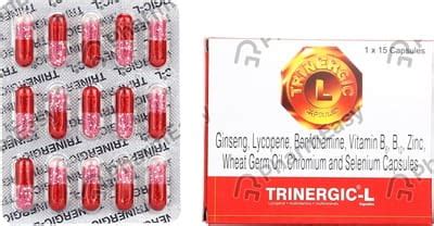 Buy Trinergic L Strip Of 15 Capsules Online at Flat 15% OFF | PharmEasy