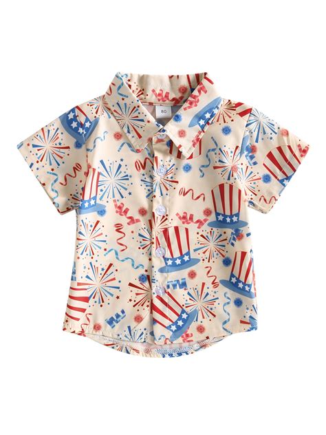 Arvbitana 6M 12M 18M 24M 3T 4T Toddler Baby Boy 4th of July Clothes ...