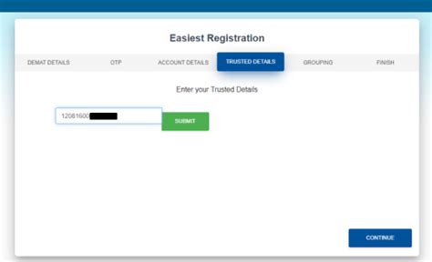 How to register for CDSL easiest using the ATS demat account?