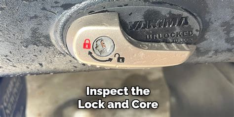 Image result for Remove Yakima Lock Core without Key
