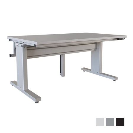 Bostontec Electric Height Adjust Workbench, 36"d X 60"w, 500 lb cap ...