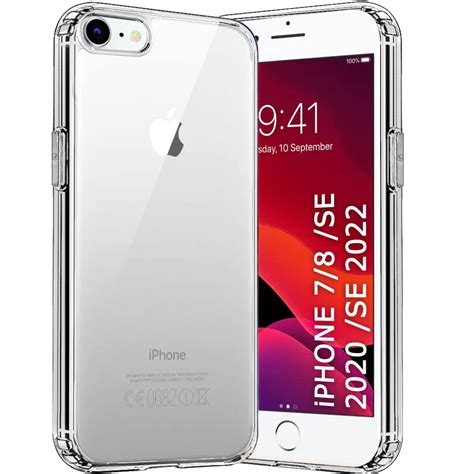 TheGiftKart Ultra-Hybrid Crystal Clear Back Case Cover for iPhone 7/8 ...