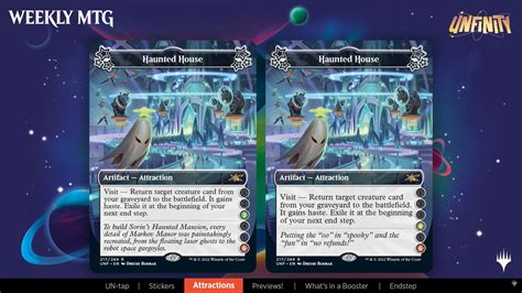 MTG Unfinity spoilers include funfair rides and a dog planeswalker