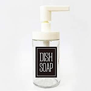 Gadgets Wrap Vinyl Hand Soap Label Sticker for Dispenser Bottle Decor ...