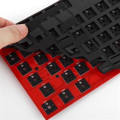 Buy RUNJRX Poron Keyboard PCB Foam 68 Layout,Poron Switch Pads 120Pcs ...