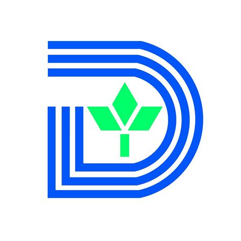 City of Dallas Logo in Blue and Green Letters