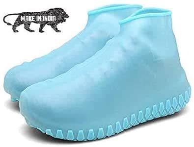 Juzr Non-Slip Silicone Rain Boot Shoe Cover Waterproof Reusable ...