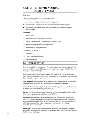 Entrepreneurial development programme - Entrepreneurial development ...