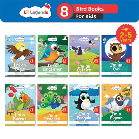 Little Legends Know Me Series - Bird Books | For Age 2-5 Years – Oswaal ...