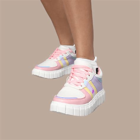 Chunky High Heeled Quirky Sneakers For Women by FunkFeets – Funkfeets ...