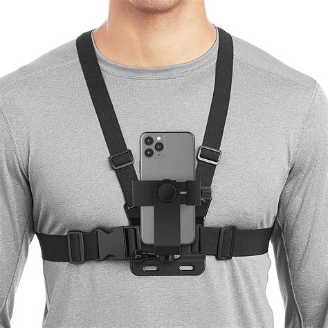 SKYCELL Mobile Phone Chest Mount Strap Holder, Anti-Slide Strap GoPro ...