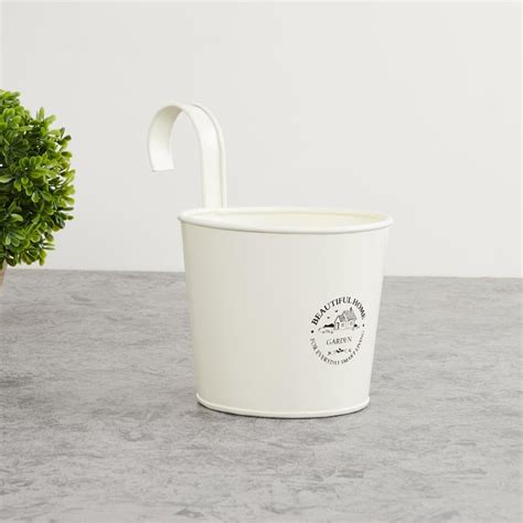 Buy Beautiful Home Metal Rail Hanging Planter from Home Centre at just ...