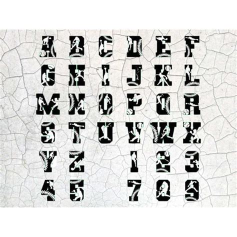 Baseball Font SVG,Baseball Letter Svg,baseball svg bundle ba | Inspire ...