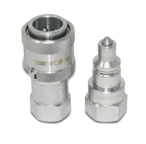 3/8” 10,000 PSI High Pressure Hydraulic Quick Disconnect Coupler Set ...