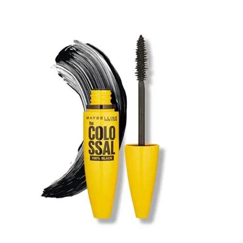 Maybelline New York The Colossal Waterproof Black Mascara – Cosmetics Hub