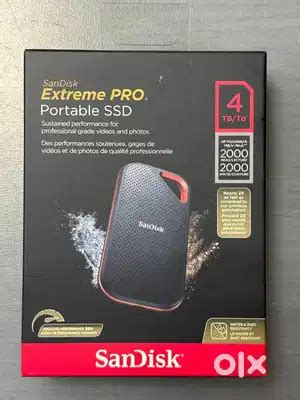 Brand New SanDisk Extreme PRO 4TB Portable SSD-Up to 2000MB/s - Hard ...