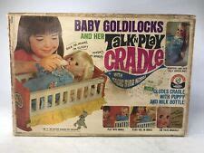 Buy Vintage 1970 Remco Baby Goldilocks and Her Talk 'n Play Cradle NEW ...