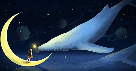 海底的鲸鱼插画图片下载-正版图片400111723-摄图网