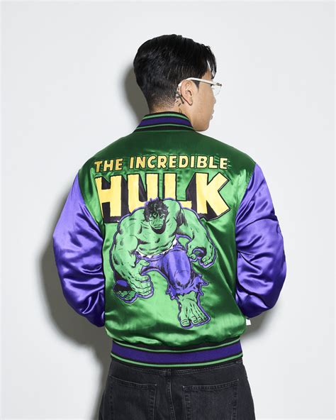 The Incredible Hulk Quilted Satin Jacket – Chalk Line Apparel