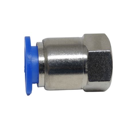 Conexão Engate Rápido Fêmea (Metal) 12mm X 1/4 | V&B DO BRASIL