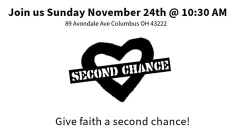 Second Chance, Franklinton High School, Columbus, 24 November 2024 ...