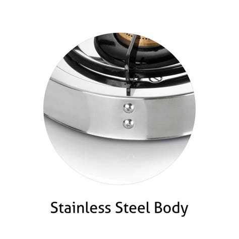 Buy Glen 3-Burner LPG Stainless Steel Gas Stove 1035 SS BB HF