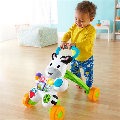 Fisher-Price Learn with Me Zebra Walker - Entertainment Earth