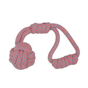 Buy MAISY PAW Durable Medium Handle Ball Knotted Cotton Rope Toys for ...
