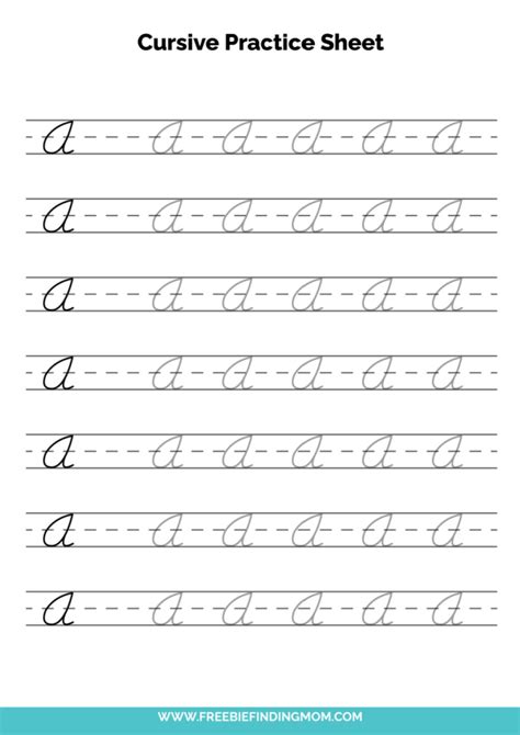 Image result for How to Learn Cursive for Free