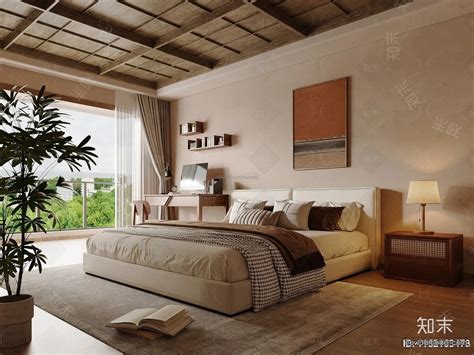 Modern Style Interior 3D Blocks and 3D Models – Bedroom 3D Scene – 577 ...