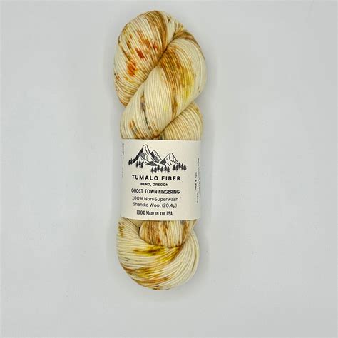 Ghost Town Fingering Toffee Bites by Tumalo Fiber – Stitchin' Post