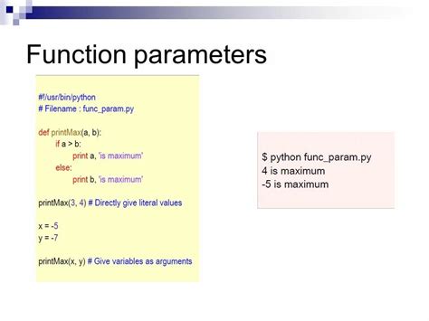 Image result for Python Function Parameters