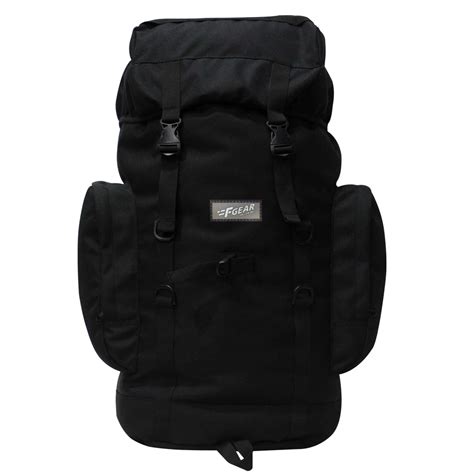 Platoon 46L Black Rucksack – F Gear.in