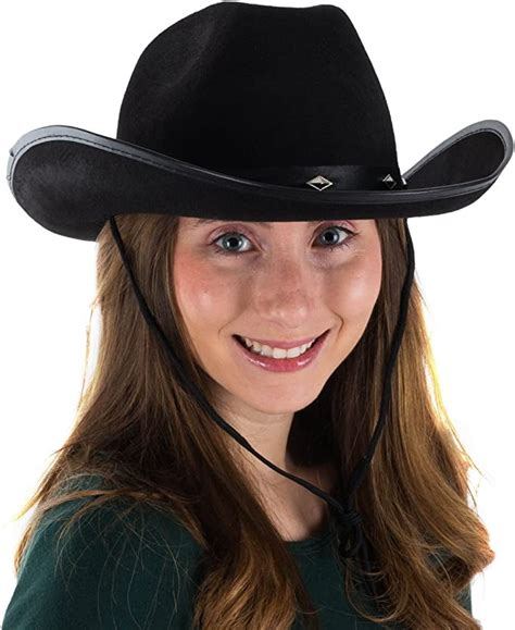 Buy Funny Party Hats Cowboy Hat - Studded Cowboy Hat - Cowboy Costume ...