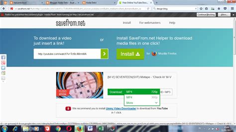 Savefrom.net Tutorial 的图像结果