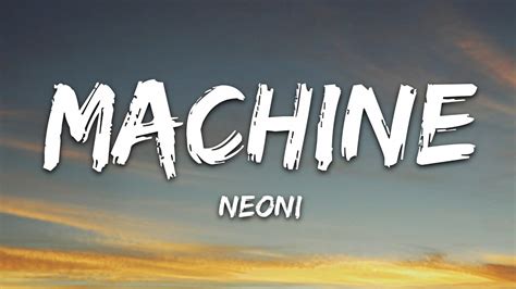 Image result for Neoni Machine